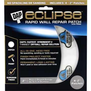 DAP 2" Eclipse Rapid Wall Repair Patch (4pk)
