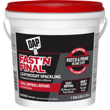 DAP 1gal Fast N Final Lightweight Spackling (Int/Ext)