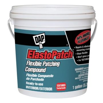 DAP 1gal Off White ElastoPatch Textured Flexible Patching Compound