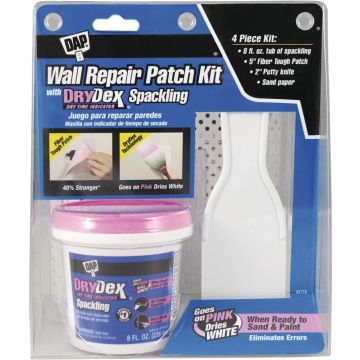 DAP Wall Repair Patch Kit w/ Drydex Spackling
