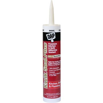 DAP 10.1oz Biscuit Kwik Seal Plus Kitchen & Bath Adhesive Sealant