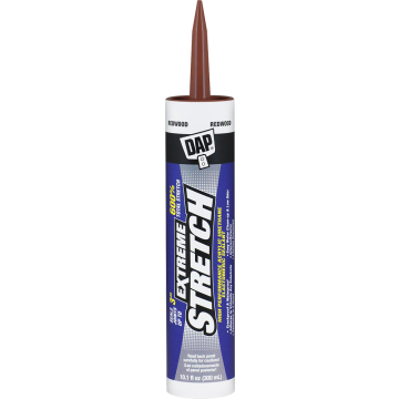 DAP 10.1oz Redwood Extreme Stretch Acrylic Urethane Premium Elastomeric Sealant