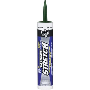 DAP 10.1oz Pine Green Extreme Stretch Acrylic Urethane Premium Elastomeric Sealant