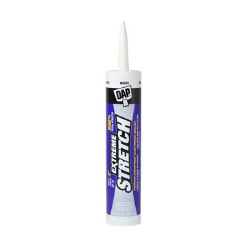 DAP 10.1oz White Extreme Stretch Acrylic Urethane Premium Elastomeric Sealant