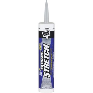 DAP 10.1oz Clear Extreme Stretch Acrylic Urethane Premium Elastomeric Sealant