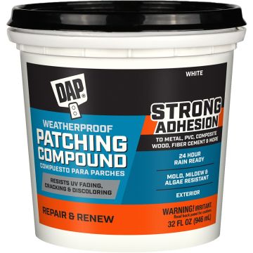 DAP qt Waterproof Patching Compound Advanced Exterior Filler
