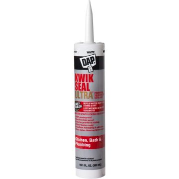 DAP 10.1oz White Kwik Seal Ultra Advanced Kitchen & Bath Sealant