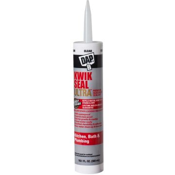 DAP 10.1oz Clear Kwik Seal Ultra Advanced Kitchen & Bath Sealant