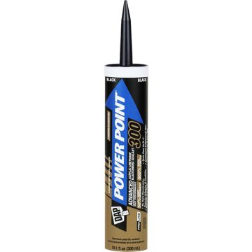 DAP 10oz Black Power Point 300 Acrylic Urethane Elastomeric Sealant