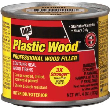 DAP 4oz Natural Plastic Wood Professional Wood Filler