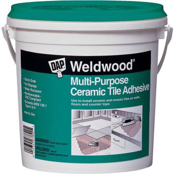 DAP 1gal Weldwood Multi-Purpose Ceramic Tile Adhesive