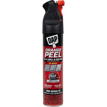 DAP 25oz White Orange Peel Oil Base Spray Texture