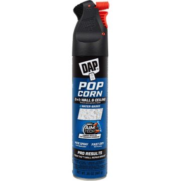 DAP 25oz White Popcorn Water Based Spray Texture