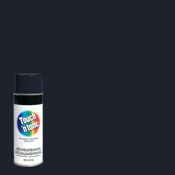 Derusto 12oz Flat Black Touch 'n Tone All Purpose Spray Paint