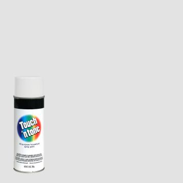Derusto 12oz Flat White Touch 'n Tone All Purpose Spray Paint