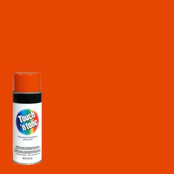 Derusto 12oz Gloss Orange Touch 'n Tone All Purpose Spray Paint