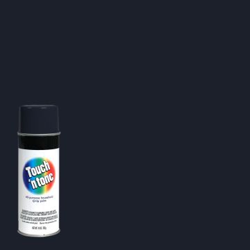 Derusto 10oz Semi-Gloss Black Touch 'n Tone All Purpose Spray Paint