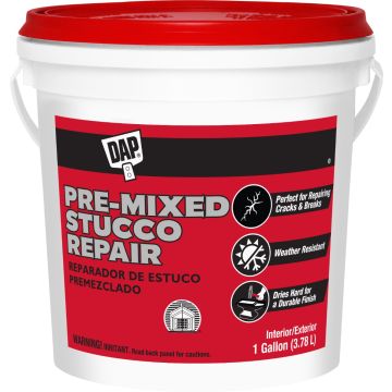 DAP 1gal Off-White Pre-Mixed Stucco Patch