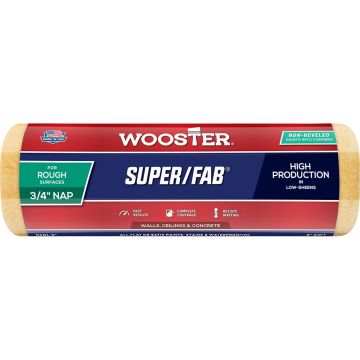 Wooster 9" x 3/4" Nap Non Beveled Super/Fab Roller Cover