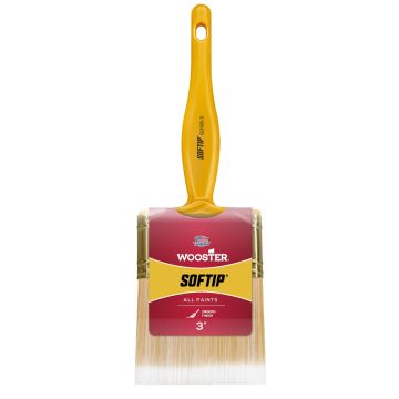 Wooster 3" Softip Nylon Flat Wall/Trim Paint Brush