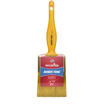 Wooster 2-1/2" Amber Fong Brown China Bristle Paint Brush
