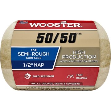 Wooster 4" x 1/2" Nap 50/50 Roller Cover