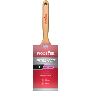 Wooster 3" Ultra/Pro Soft Flat Sash Nylon Brush