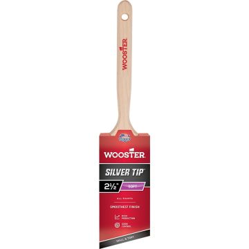 Wooster 2-1/2" Silver Tip Soft Angle Sash Paint Brush