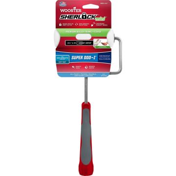 Wooster 4-1/2" x 3/8" Nap Super Doo-Z Jumbo-Koter Frame and Mini Roller Cover Combo