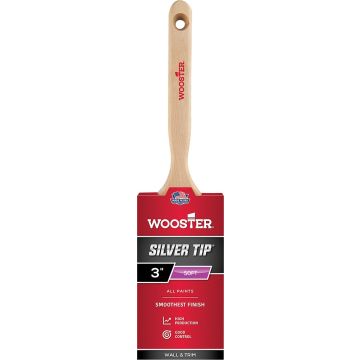 Wooster 3" Silver Tip Soft Flat Sash Paint Brush