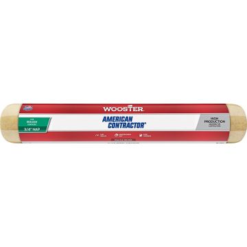 Wooster 18" x 3/4" Nap American Contractor Roller Cover