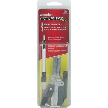 Wooster Sherlock GT Pole Maintenance 8pc Kit (1 Tip Assembly, 2 Screws, 1 Lever, 1 Pin & 3 Springs)