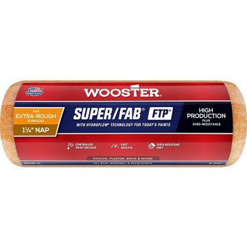 Wooster 9" x 1-1/4" Nap Super/Fab FTP Roller Cover
