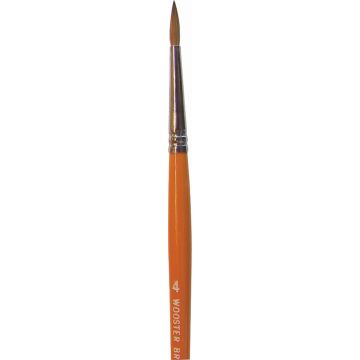 Wooster #4 Red Sable Watercolor Pointed Artist Brush
