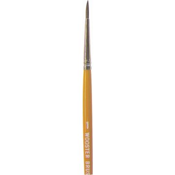 Wooster #1 Camel Hair Watercolor Pointed Artist Brush