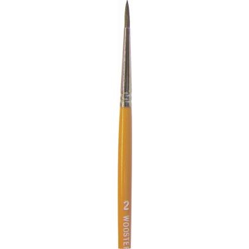Wooster #2 Camel Hair Watercolor Pointed Artist Brush