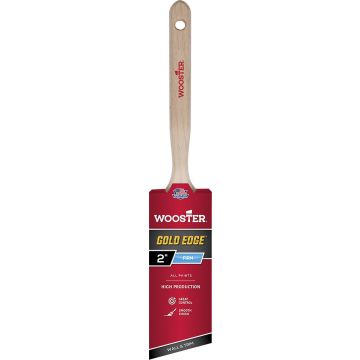 Wooster 2" Gold Edge Firm Angle Sash Paint Brush