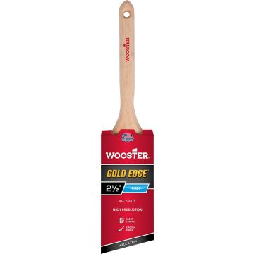Wooster 2-1/2" Gold Edge Firm Angle Sash Paint Brush