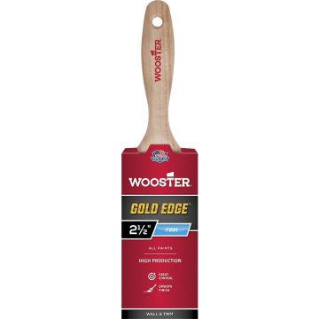 Wooster 2-1/2" Gold Edge Firm Varnish Paint Brush