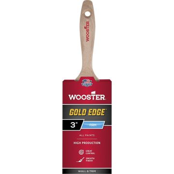 Wooster 3" Gold Edge Firm Varnish Paint Brush