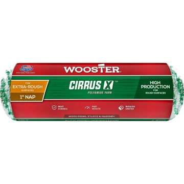 Wooster 9" x 1" Nap Cirrus X Polyamide Yarn Roller Cover