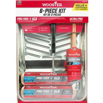 Wooster Pro/Doo-Z FTP 9" x 3/8" 6-Piece Kit