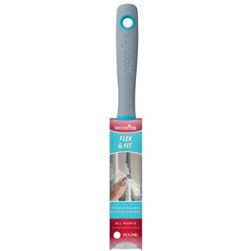 Wooster 2-1/2" FLEX & FIT ROUND Bristle Paint Brush