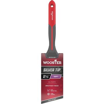 Wooster 2-1/2" Silver Tip GripTech MAX Thin Angle Sash Paint Brush