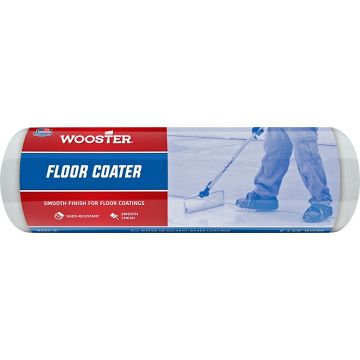 Wooster 9" x 3/8" Nap Floor Coater Woven Roller Cover