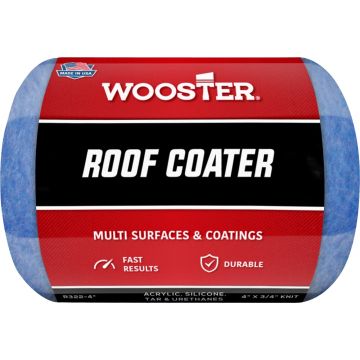 Wooster 4" x 3/4" Nap Roof Coater Knit Roller Cover