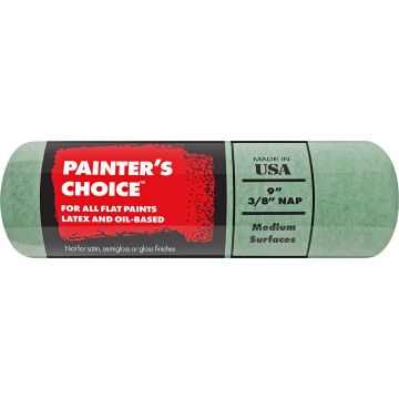 Wooster 9" x 3/8" Nap Painters Choice Roller Cover (12 per Pack)