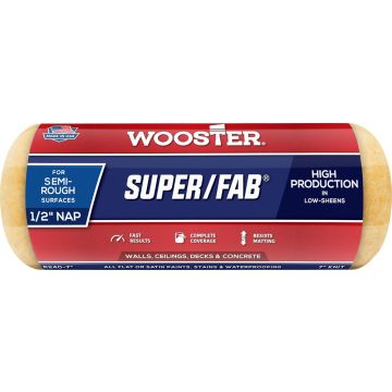 Wooster 7" x 1/2" Nap Super/Fab Roller Cover
