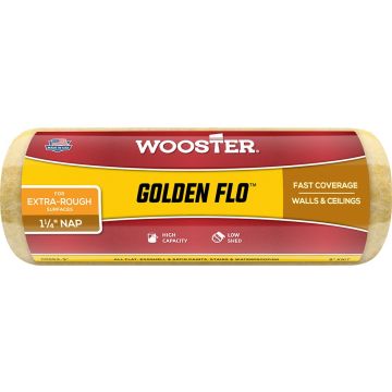 Wooster 9" x 1-1/4" Nap Golden Flo Roller Cover