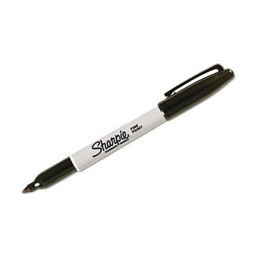 Sharpie Black Fine Marker (Case of 12)